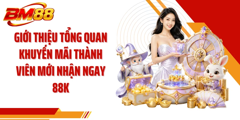Giới thiệu tổng quan khuyến mãi thành viên mới nhận ngay 88k